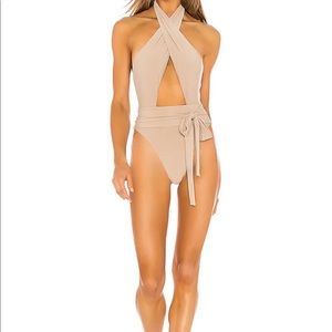 PQ Alex halter one piece swimsuit